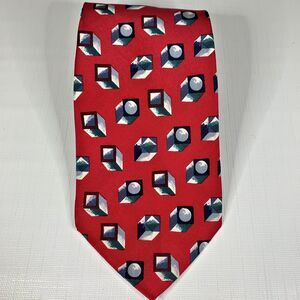 Barbara Blank Mens Silk Tie Handmade New York Preppy Career Formal Wedding